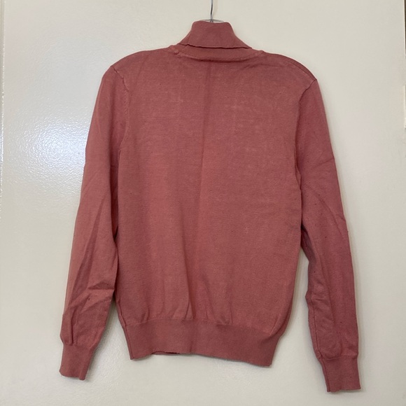 MADISON GREY pink turtleneck long sleeve - Picture 3 of 4